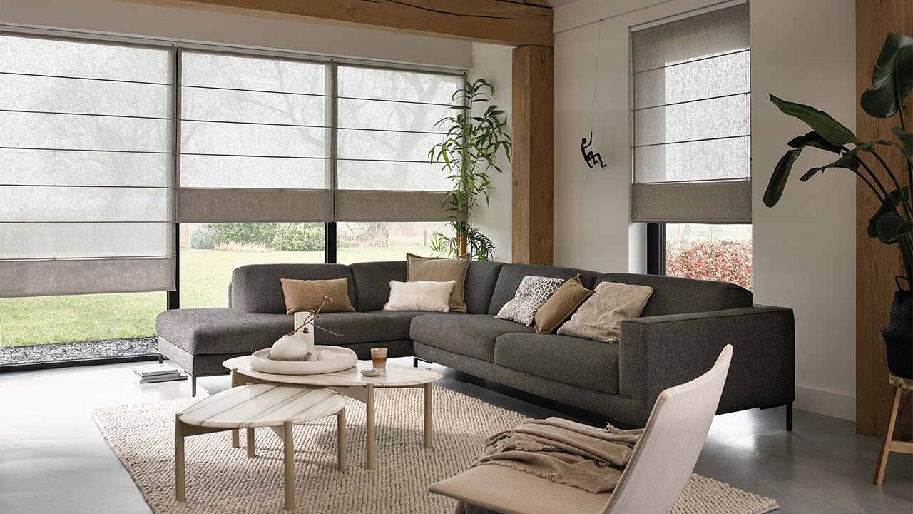 Luxaflex® Vouwgordijnen met Powerview® Motorisation