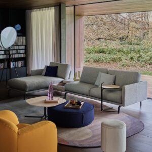 Leolux Bellice Hoekbank in moderne hoekopstelling voor dagelijks gebruik