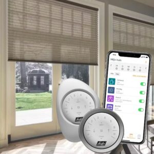 Luxaflex Plissé gordijnen Powerview Automation